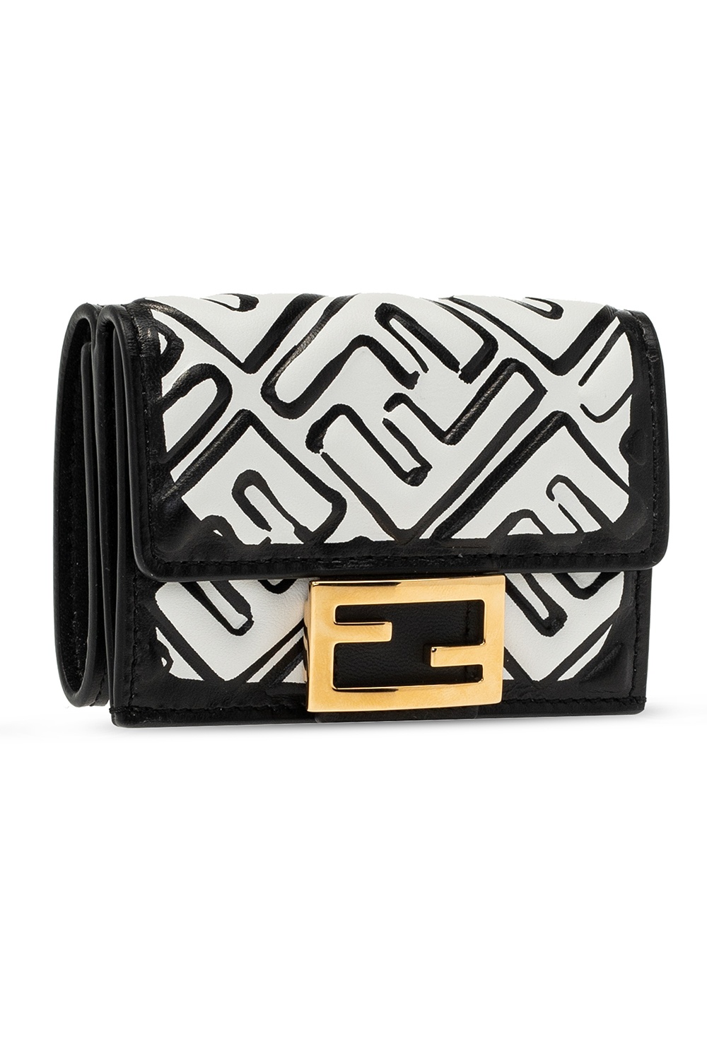 Fendi cheap trifold wallet